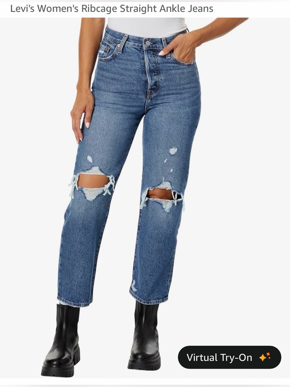 Levi's Women's Ribcage Straight Ankle Jeans